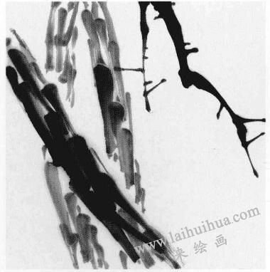 松树画法步骤01