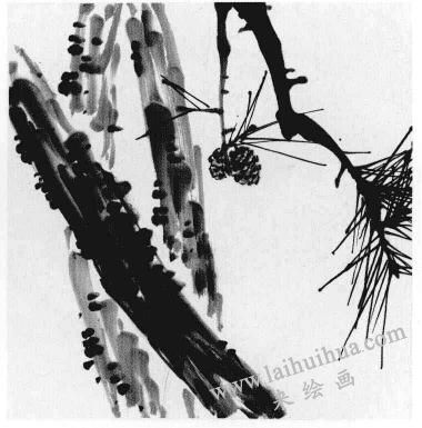 松树画法步骤03