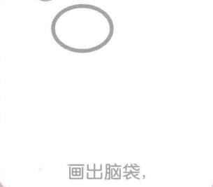 火鸡的简笔画画法步骤01