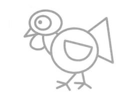 火鸡简笔画