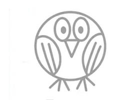 黄鹂简笔画