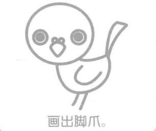 鸽子简笔画
