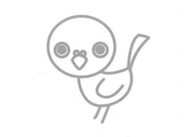 鸽子简笔画