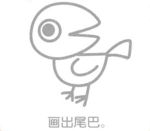 乌鸦的简笔画