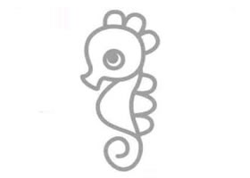 海马的简笔画