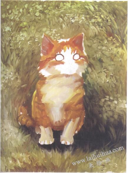 猫油画