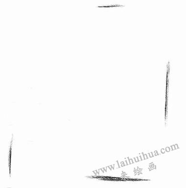 中国狸花猫素描画法步骤01