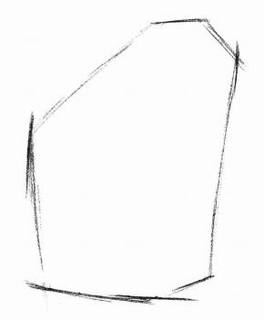 山羊的素描画法步骤01