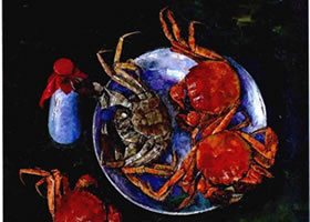 《酒香》静物油画