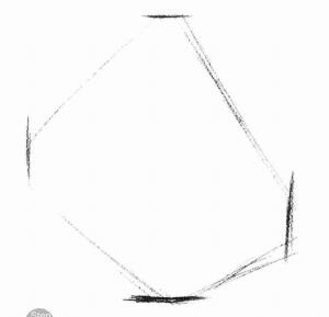 蜜蜂的素描画法步骤01