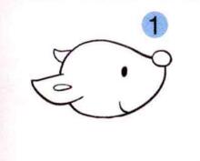 梅花鹿的画法步骤01