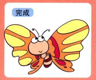蝴蝶儿童画