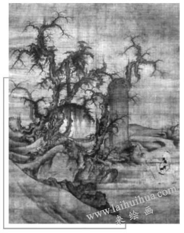 中国画的疏密关系