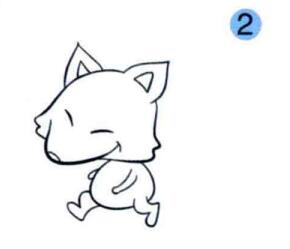 狐狸的画法步骤02