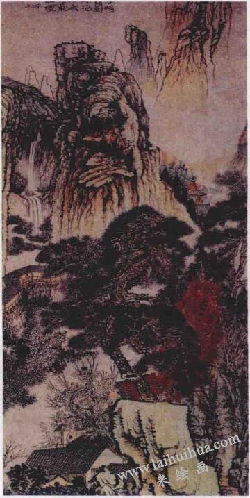 浅绛山水画