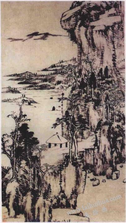 水墨山水画