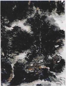 破墨法