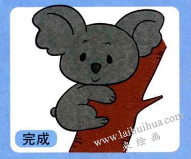 树袋熊儿童画