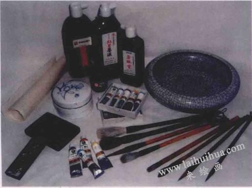 中国山水画的工具