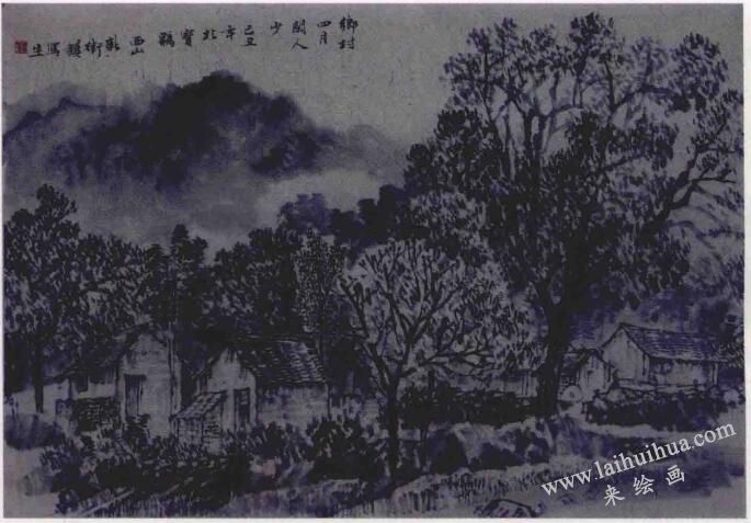 山水画写生中景与境的关系