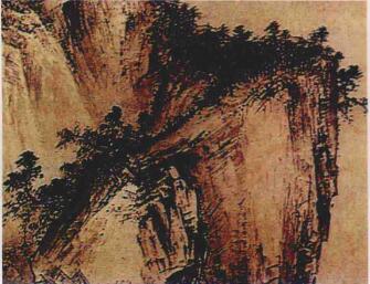 小斧劈皴