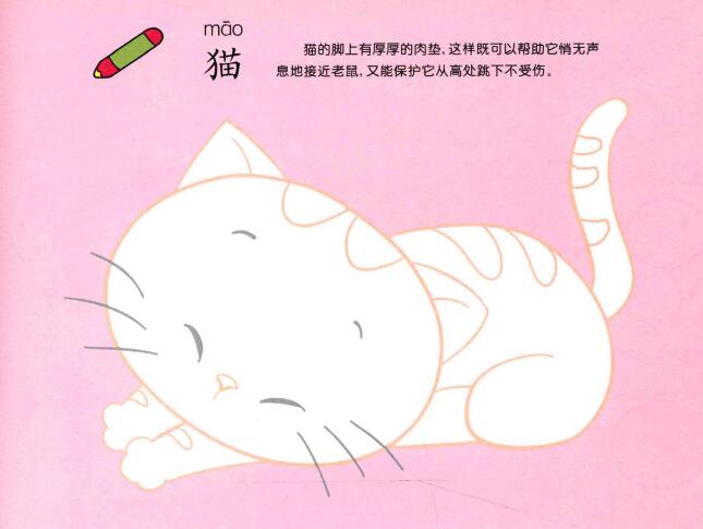 猫的儿童画法（一）
