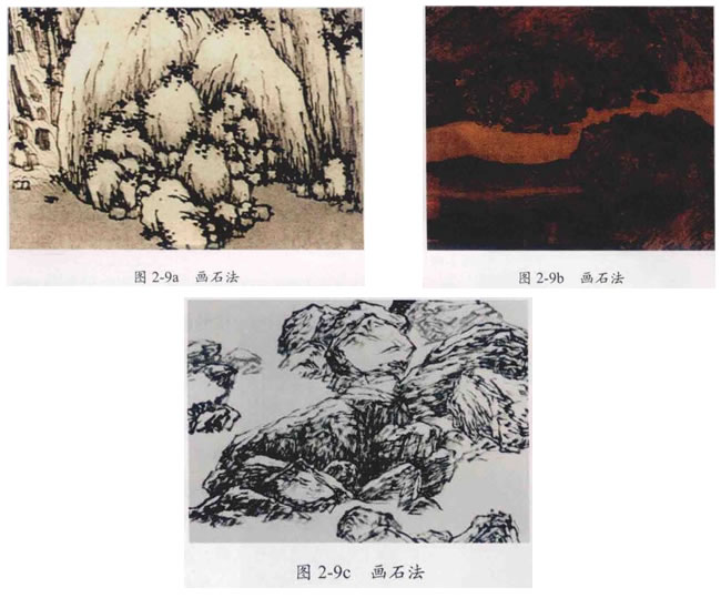 山水画技法之山石法