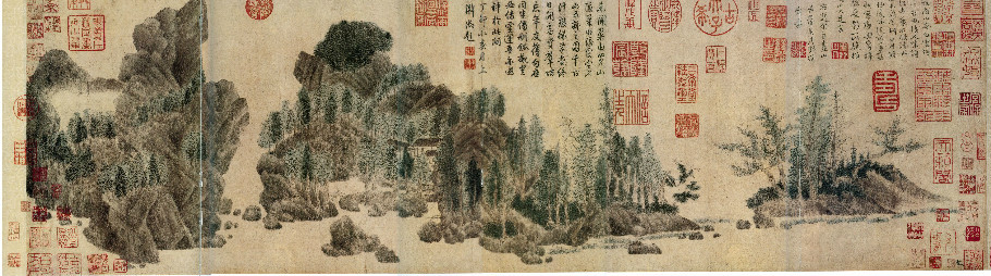 钱选的浅绛山水画