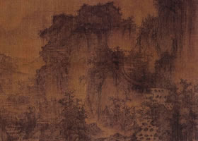 北宋李成《茂林远岫图卷》欣赏
