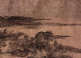 北宋燕文贵《江山楼观图卷》欣赏