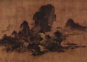 北宋王诜《烟江叠嶂图卷》欣赏
