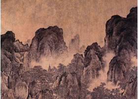 北宋《溪山图卷》欣赏