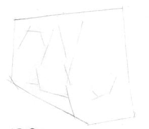 包包素描画线稿步骤01