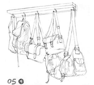包包素描画线稿步骤05