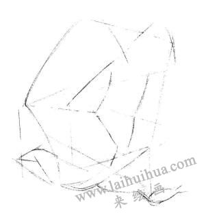 海雕素描画线稿画法步骤02