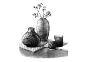 装饰素描画法