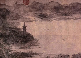 南宋李嵩《西湖图卷》欣赏