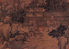 南宋《盘车图轴》欣赏