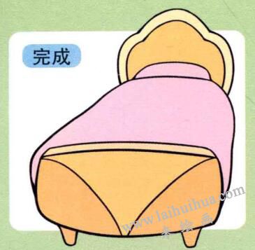 床的儿童画画法步骤04
