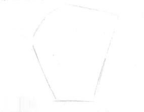 滴水观音的素描画法步骤01