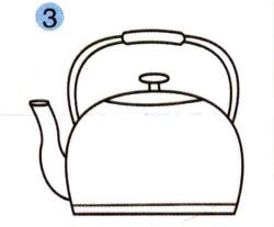 水壶儿童画画法步骤3