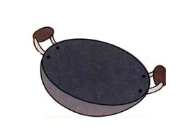 铁锅儿童画