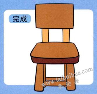 椅子儿童画