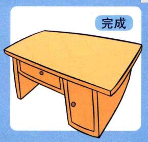 写字台儿童画