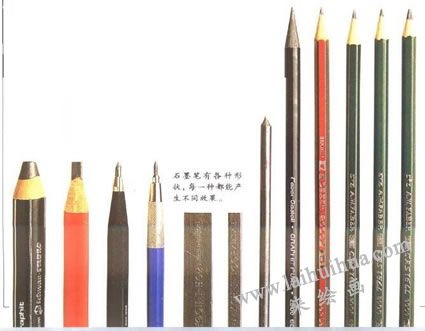 素描铅笔的硬度和质量