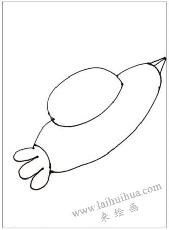 宇宙世界儿童画画法步骤01