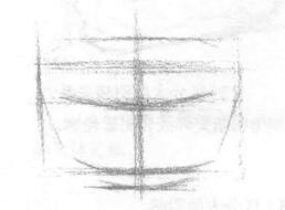 碗的素描画法步骤01
