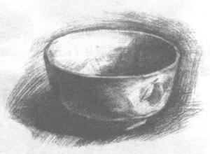 碗的素描画法步骤04