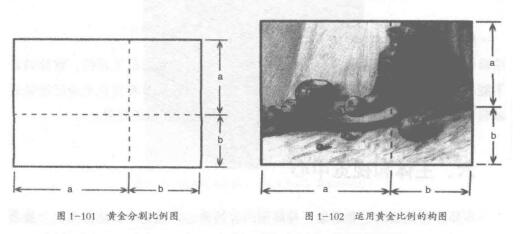 素描黄金分割和九宫格分割