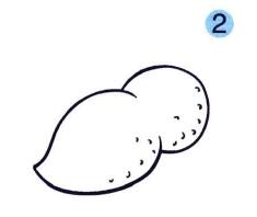 花生儿童画画法步骤02